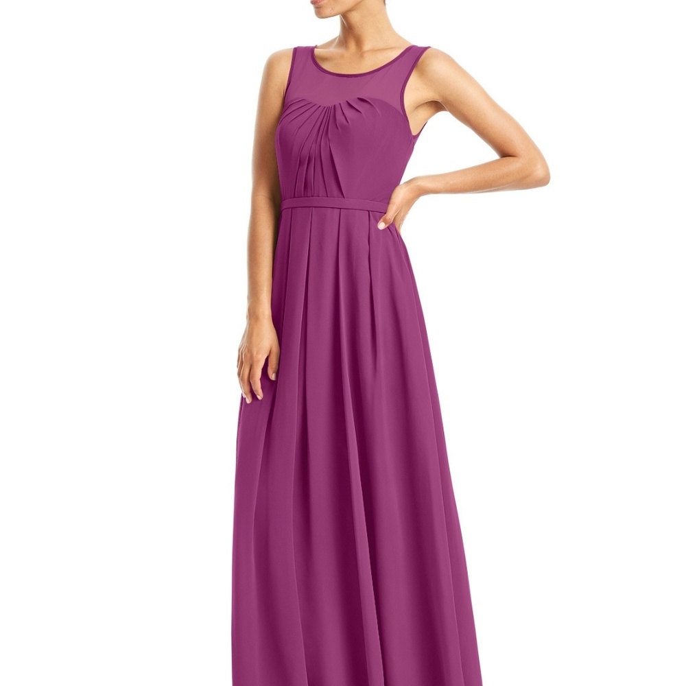 Azazie dress in Stormy